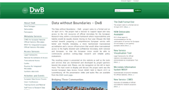 Desktop Screenshot of dwbproject.org